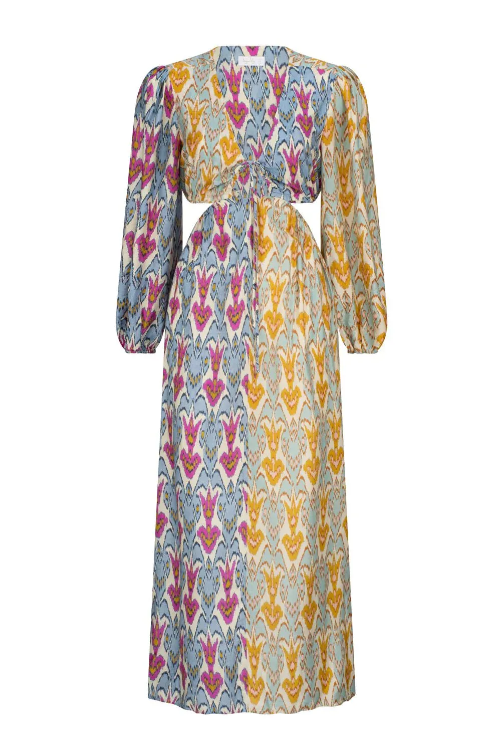 Alita Greta Maxi Dress - Aquarius Patchwork