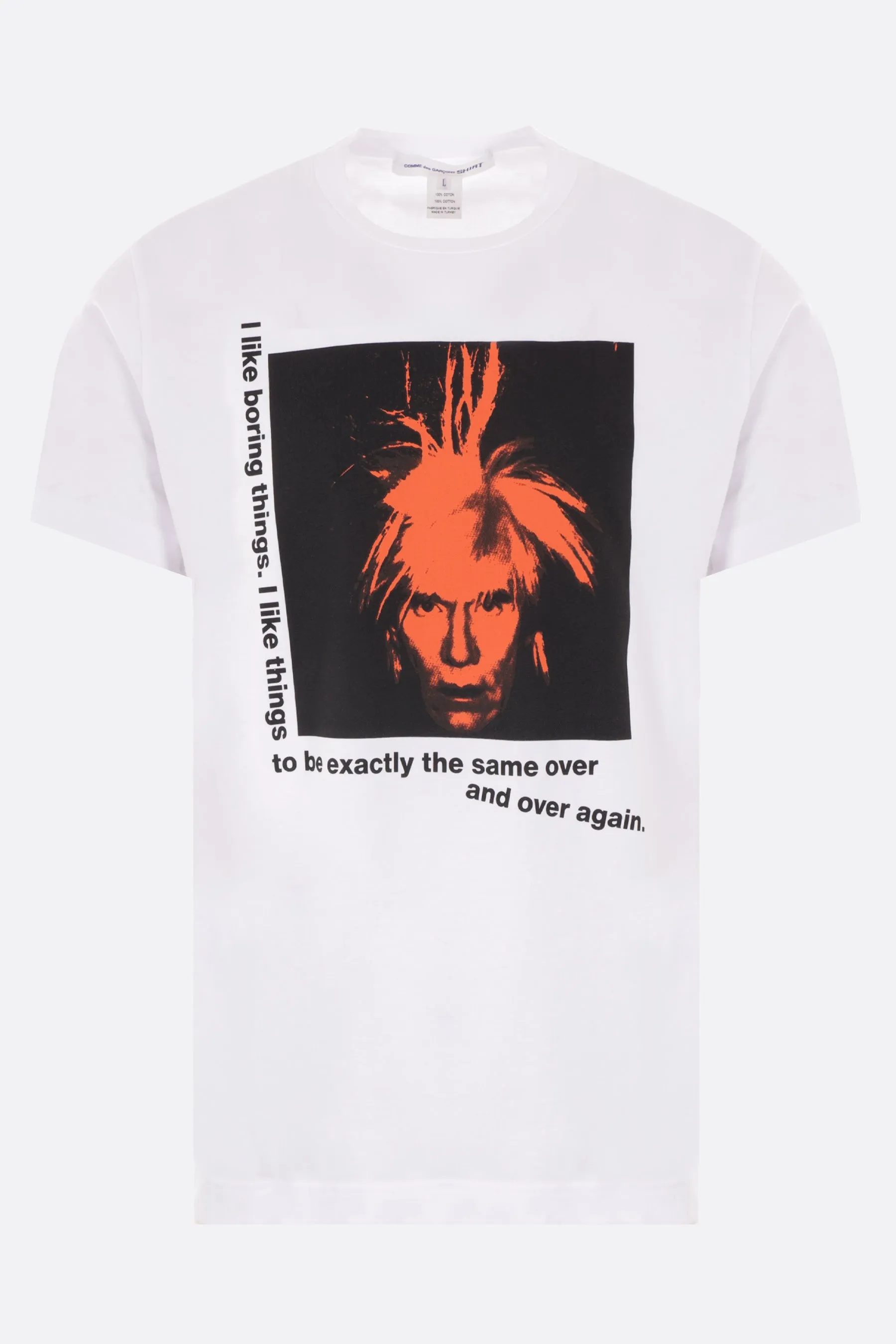 Andy Warhol printed cotton t-shirt