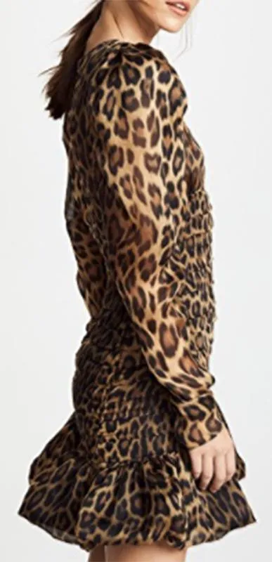 'Borneo' Leopard Dress