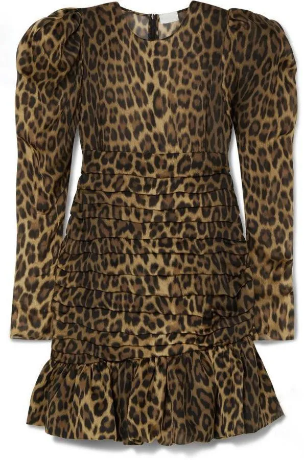 'Borneo' Leopard Dress