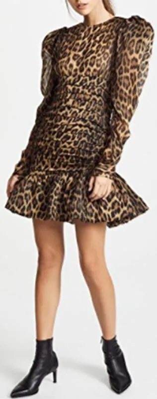 'Borneo' Leopard Dress