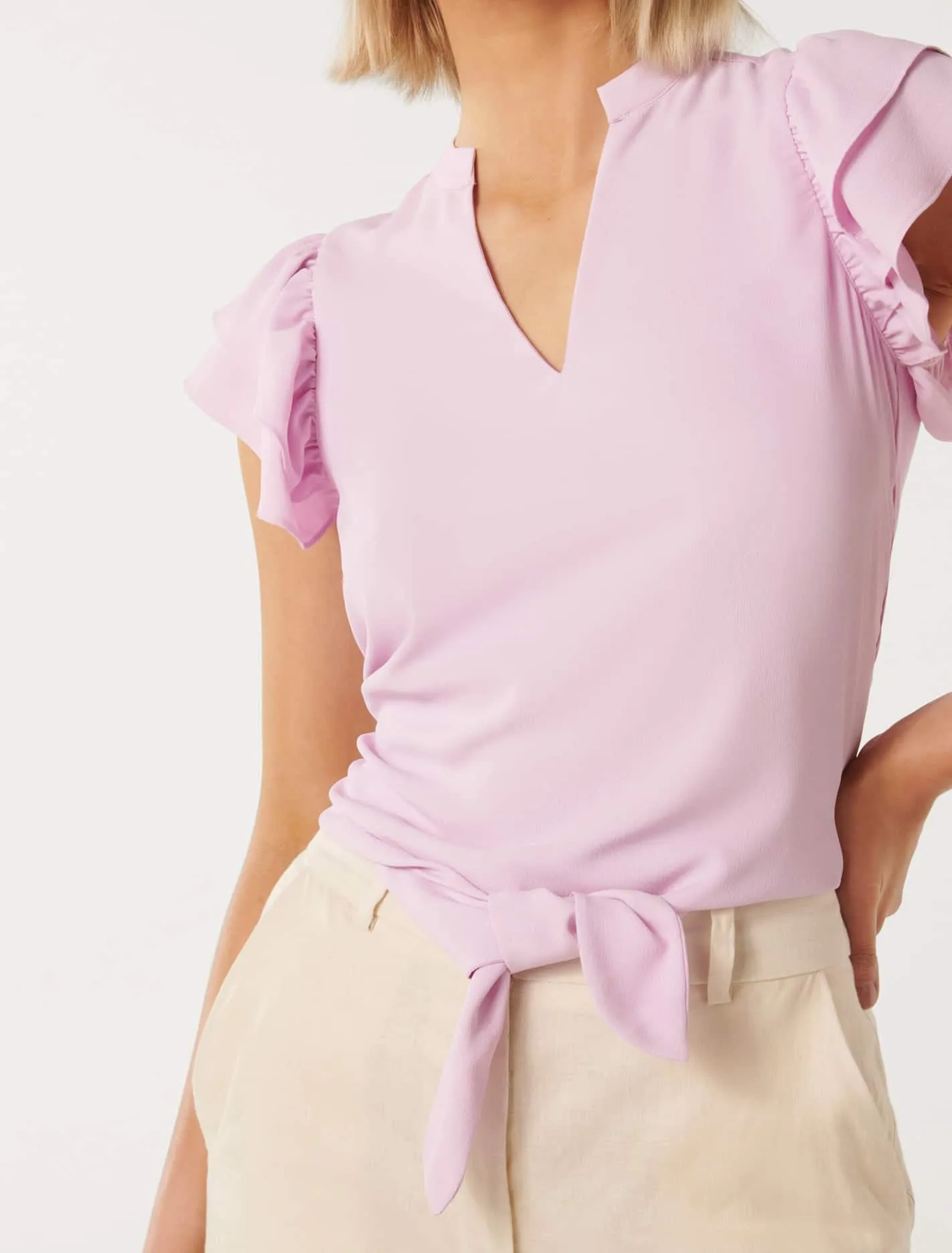 Camila Notched Neck Top