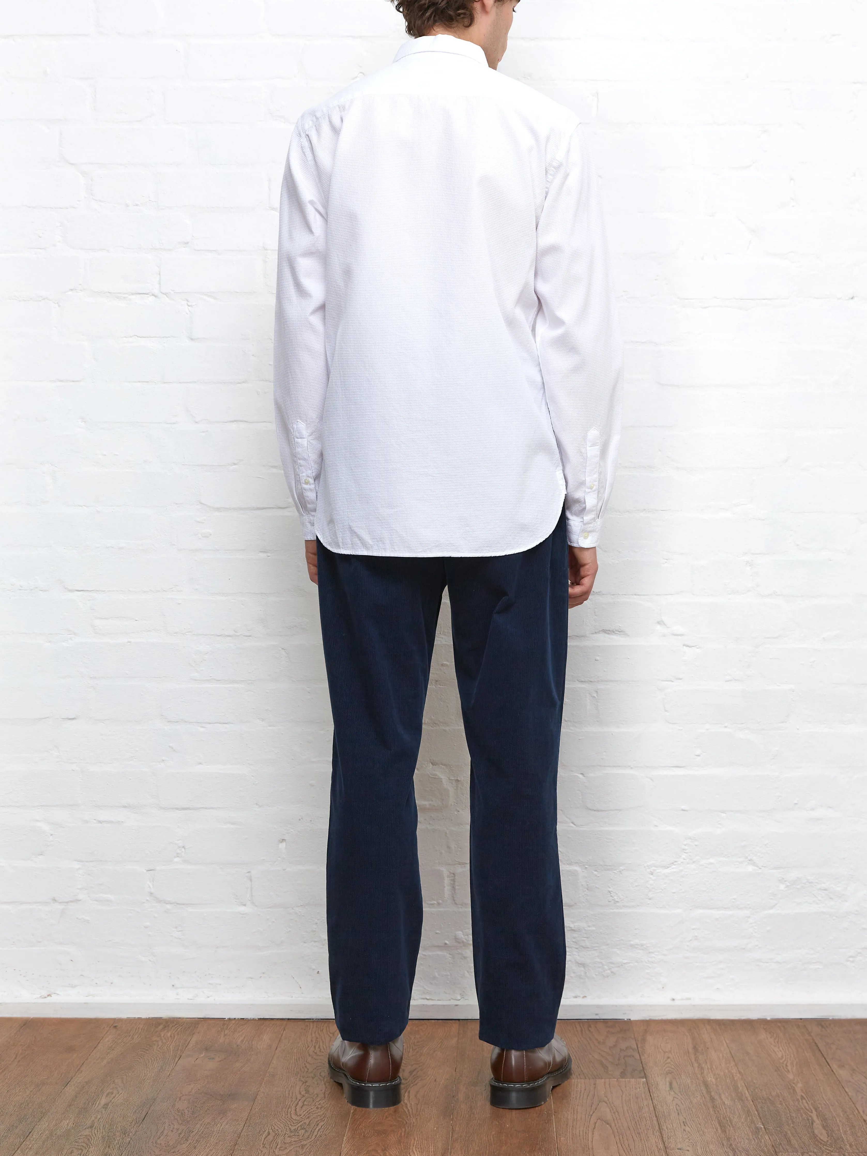 Clerkenwell Tab Shirt Marham White