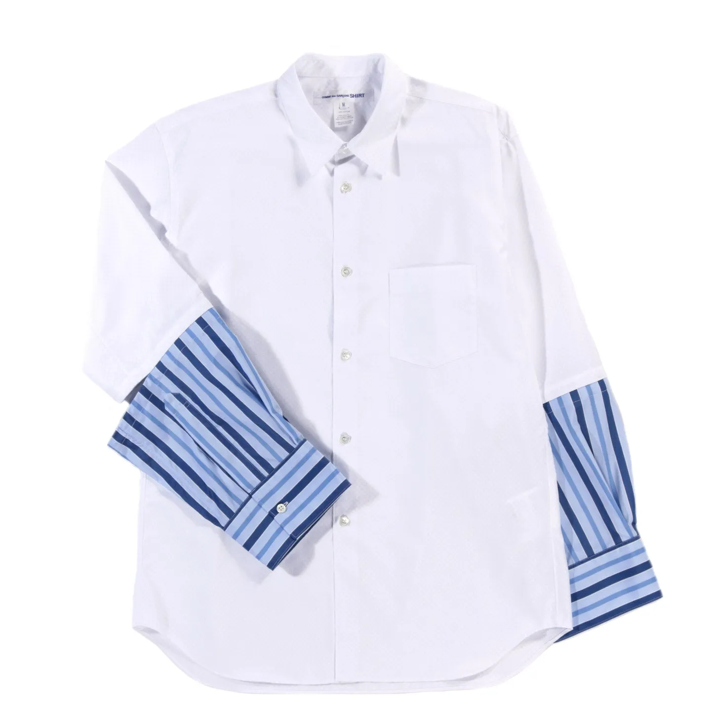 COMME DES GARCONS SHIRT B043 SHIRT WHITE / STRIPE