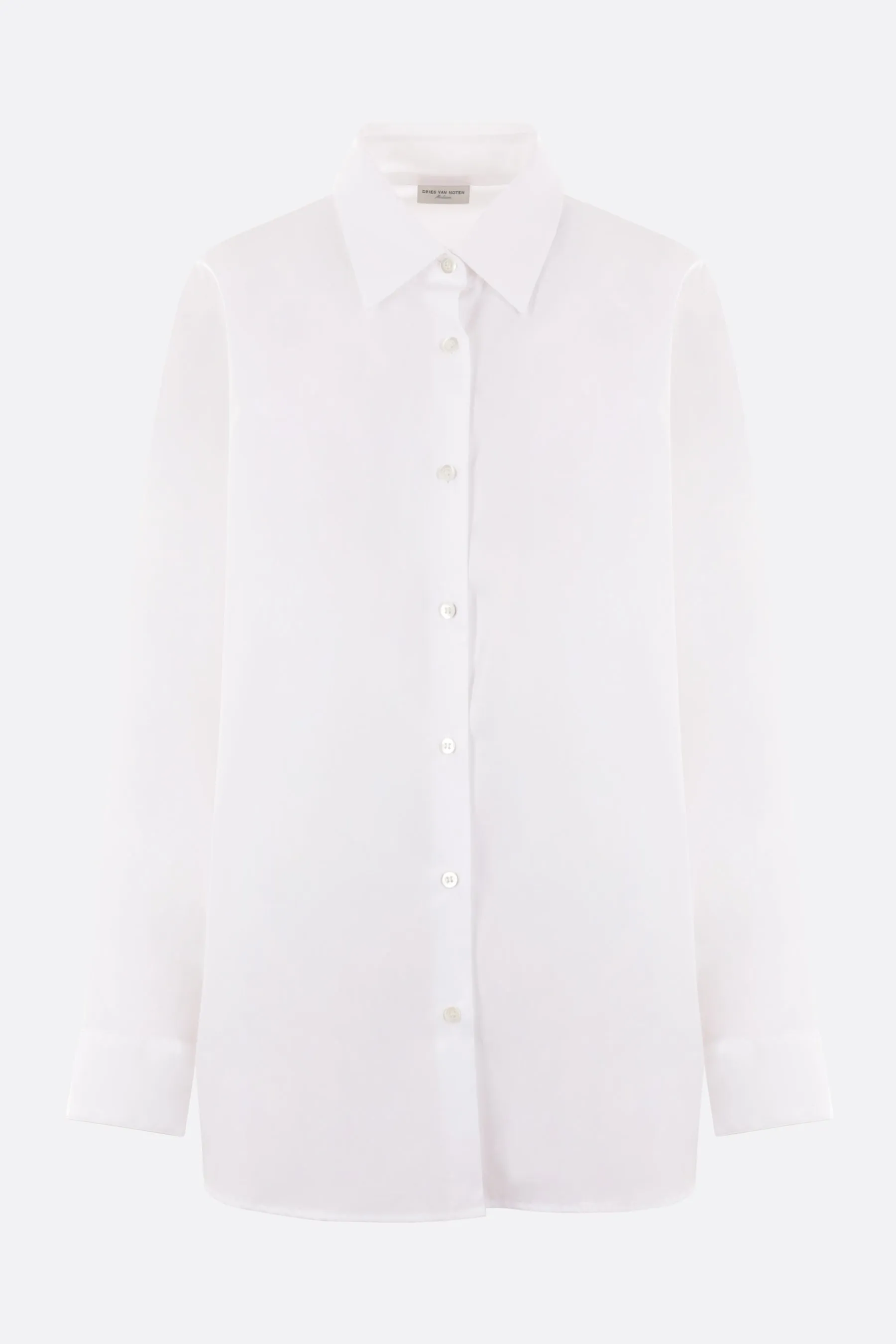 compact poplin oversized shirt