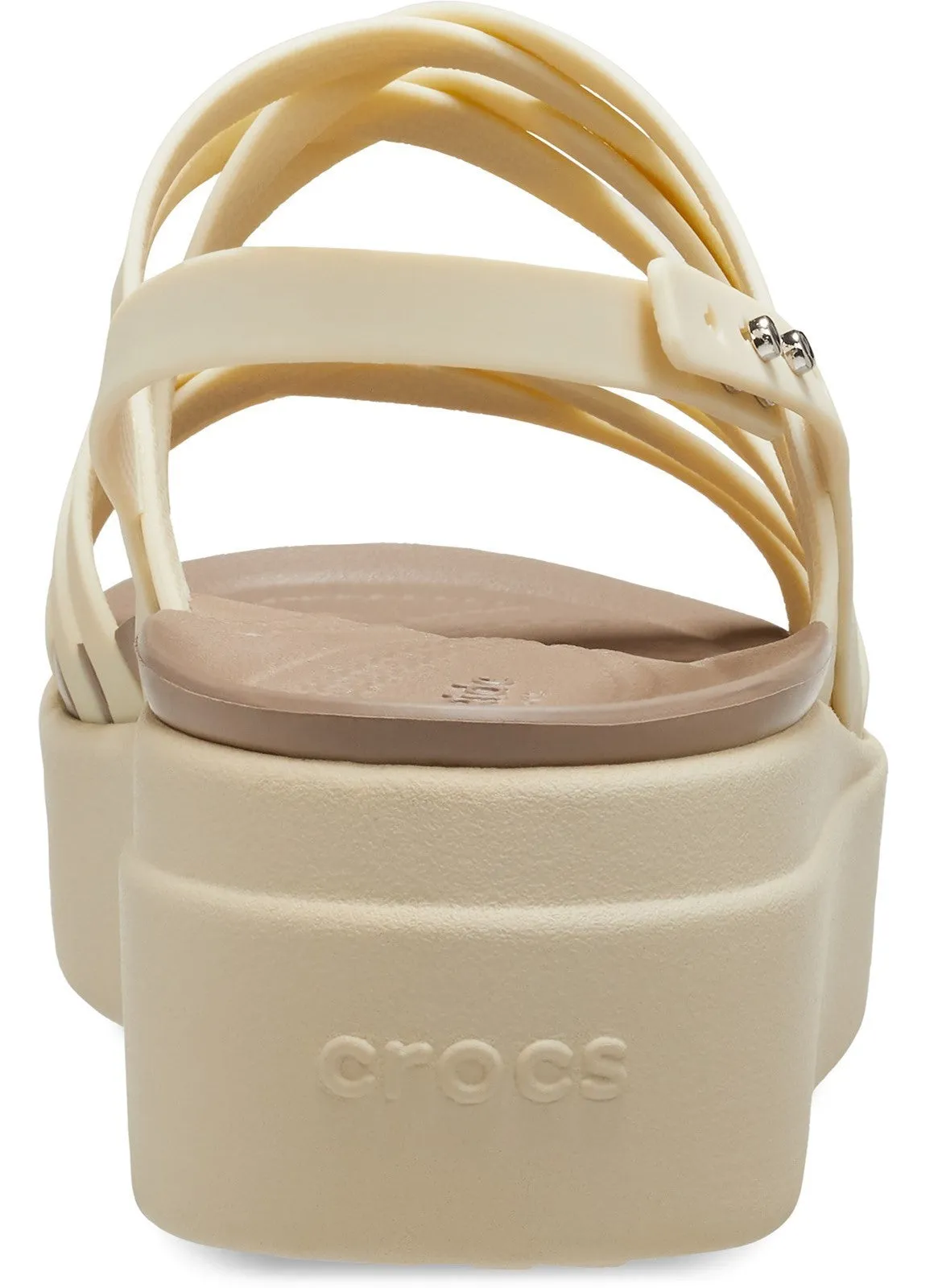 Crocs Brooklyn Strappy Womens Wedge Heeled Sandal