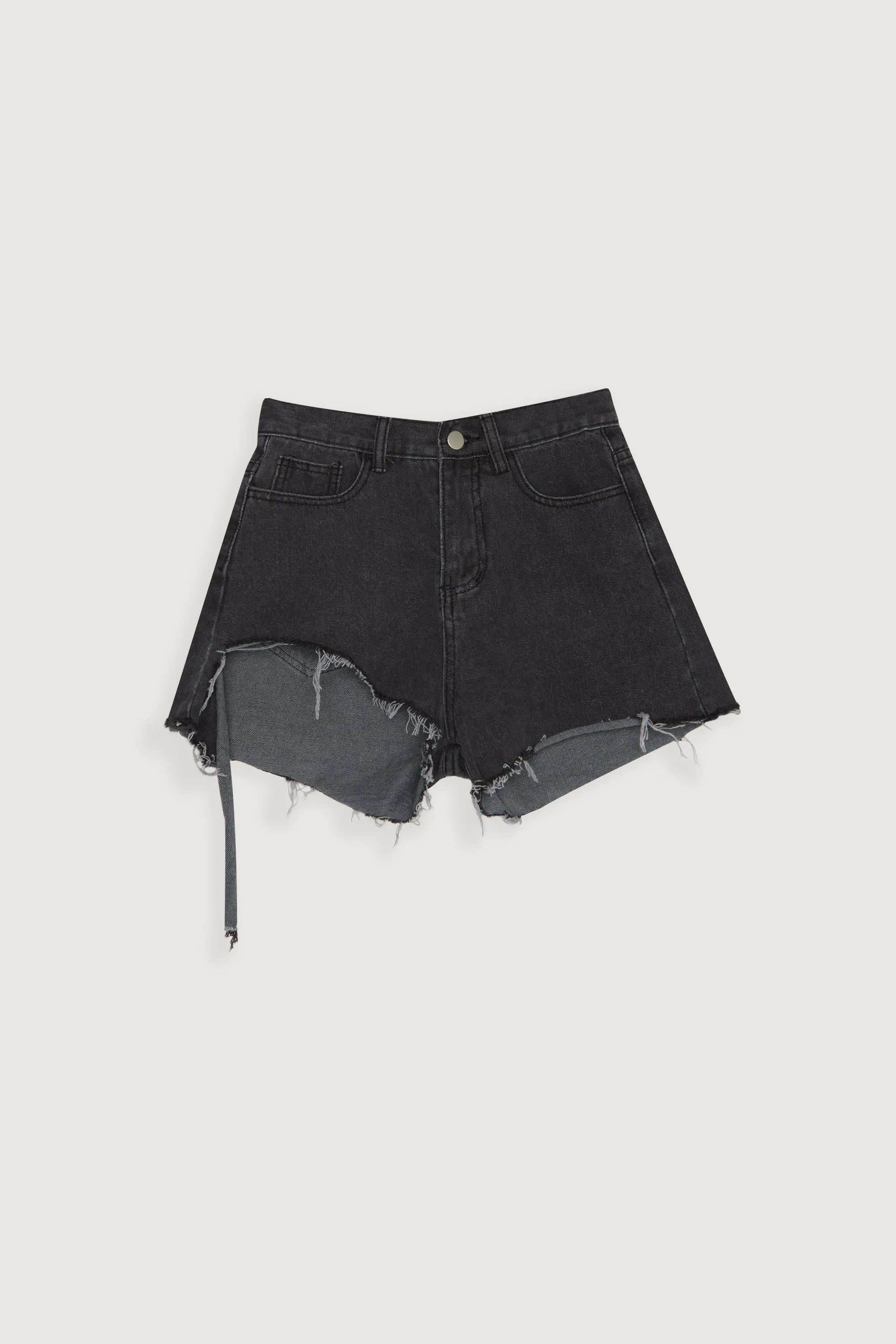 DISTRESSED JEAN SHORT