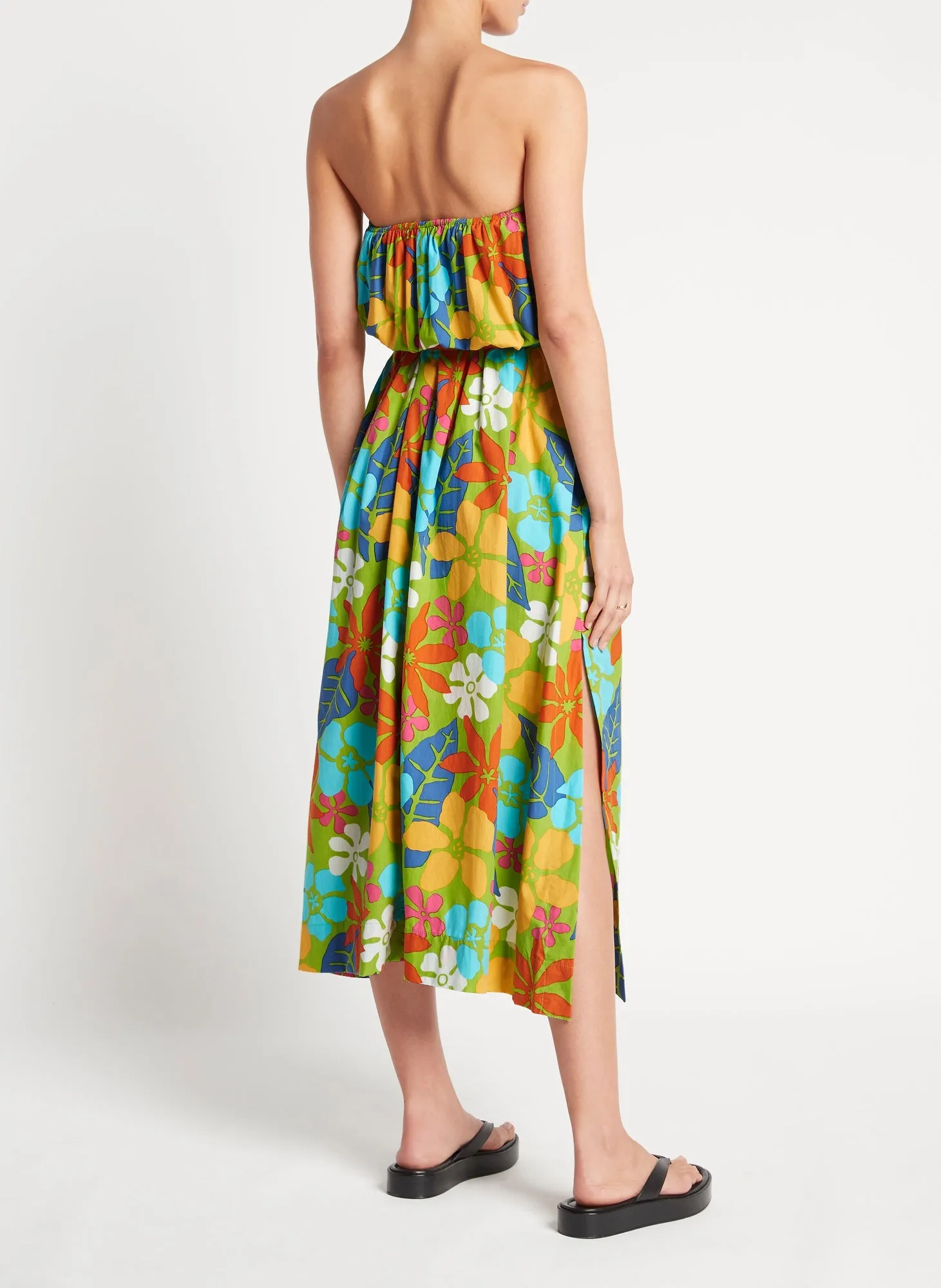 Faithfull The Brand - Meilani Midi Dress - Costa Rei Floral Print