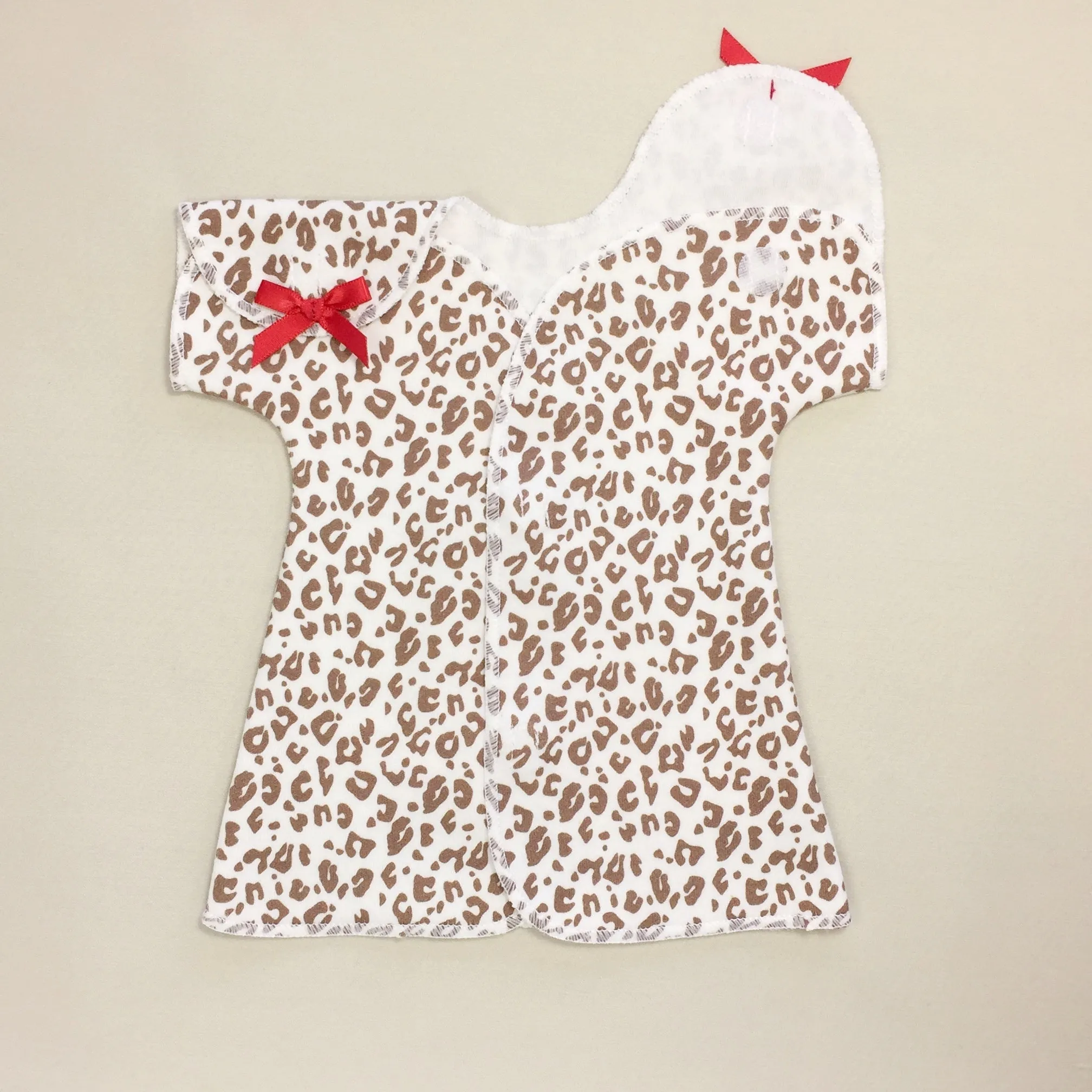 Fit & Flare NICU Dress  Cheetah