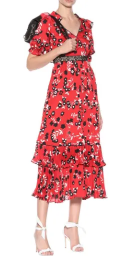 Floral Printed Midi Dress