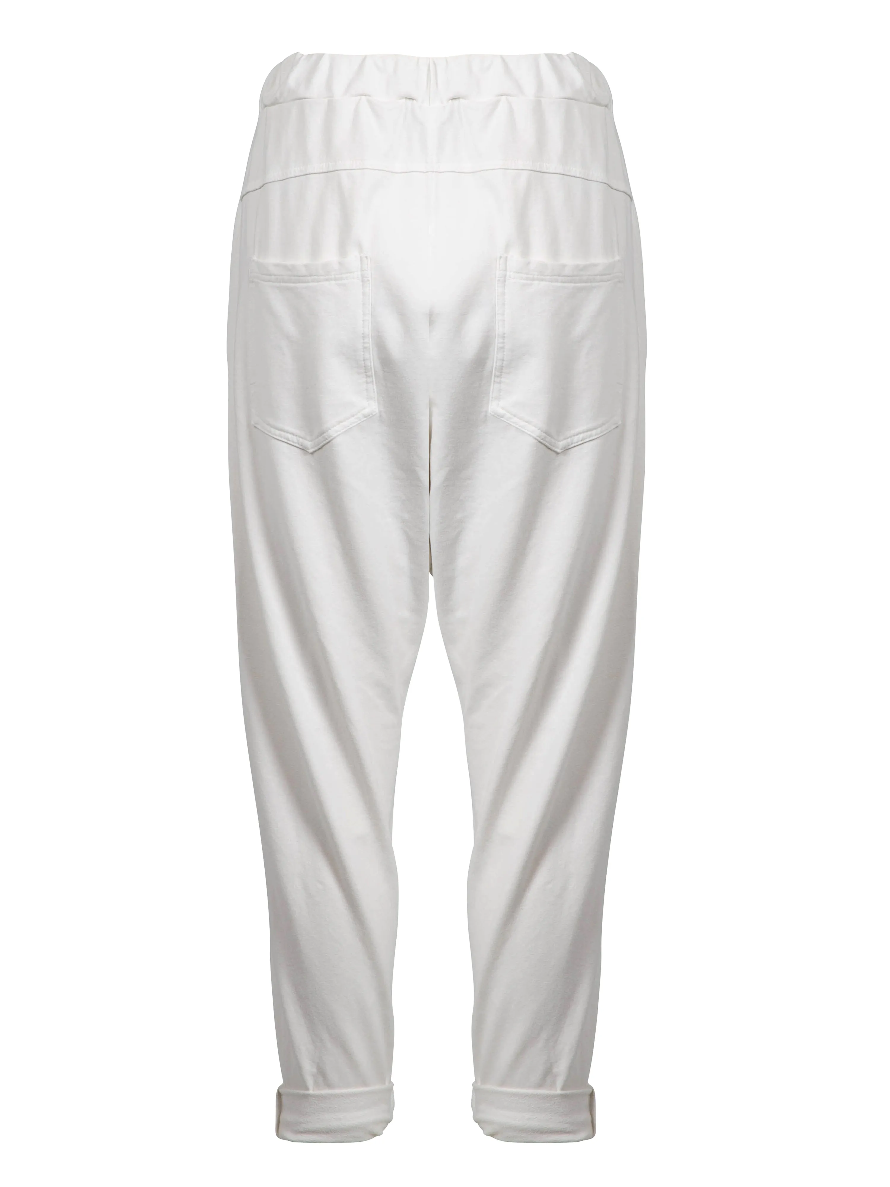 GITHA baggy trousers - White