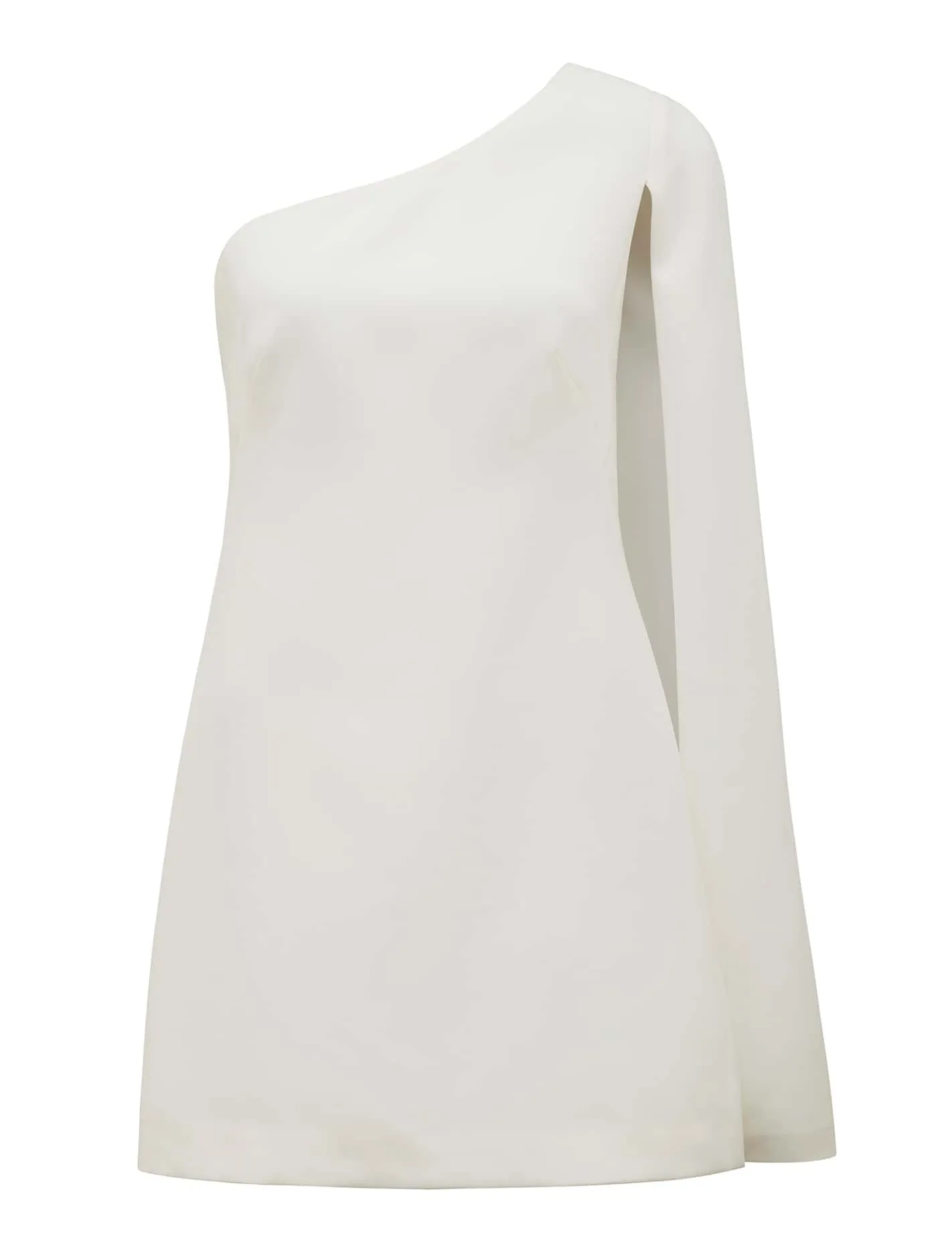 Hartley Asymm Cape Mini Dress