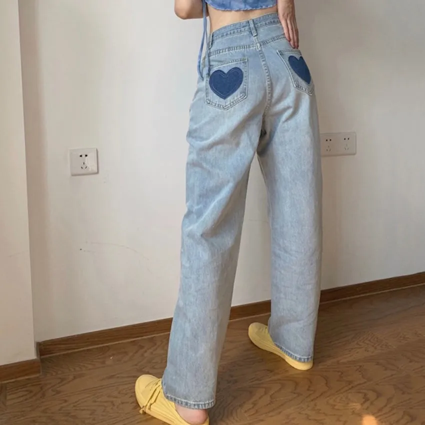 Heart Pocket Jeans