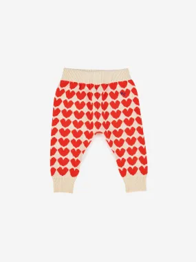 HEARTS KNIT TROUSERS