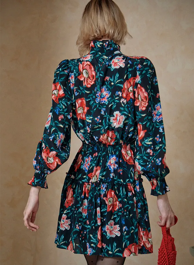 Hunter Bell Joplin Dress in Holiday Floral