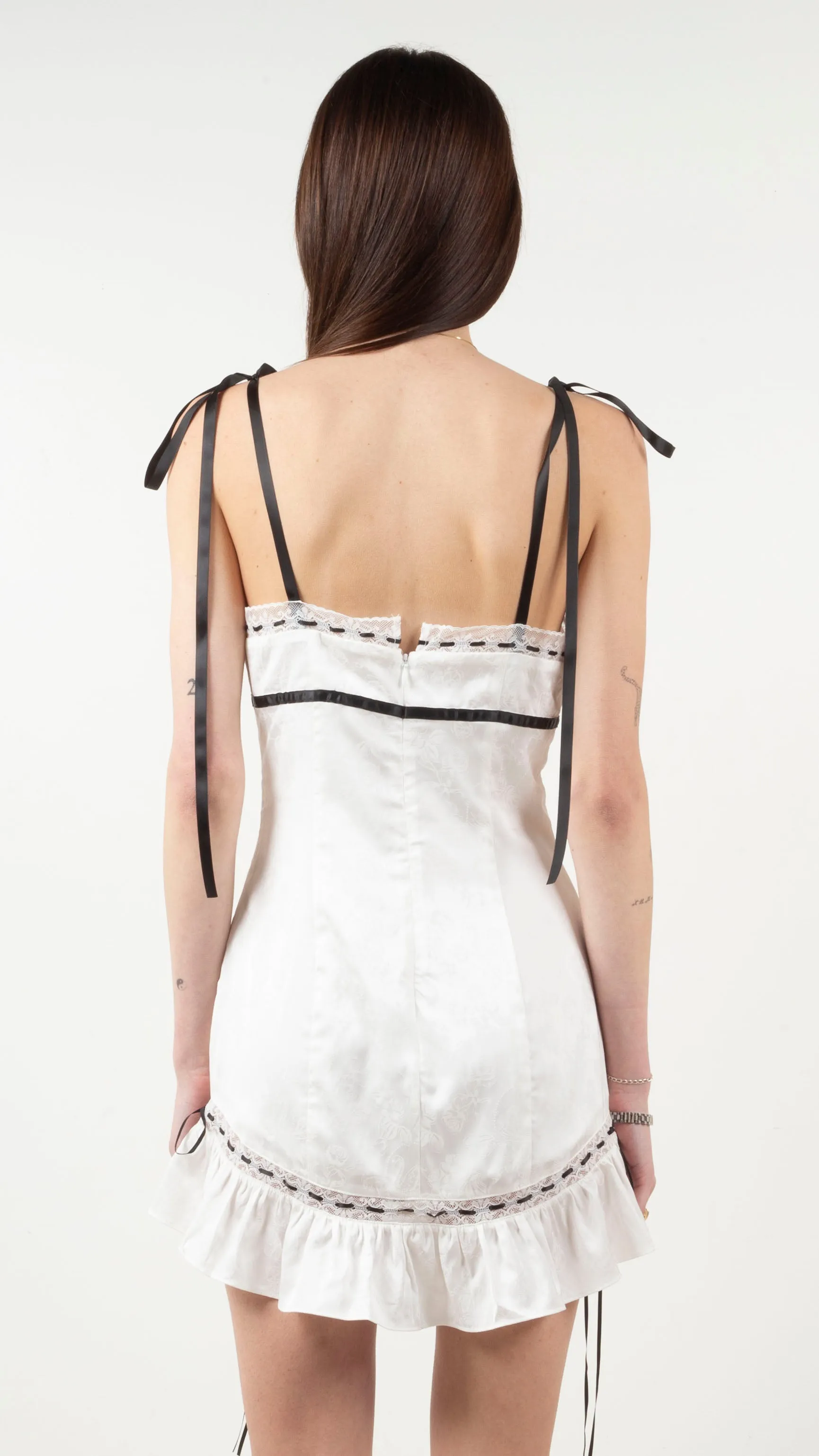 Iniko Mini Dress - White