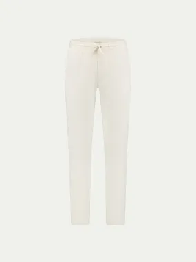 Ivory Linen Seaside Trousers