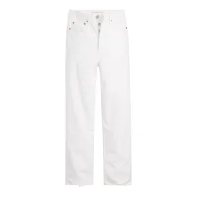 Jeans Levi's Ribcage Bianco