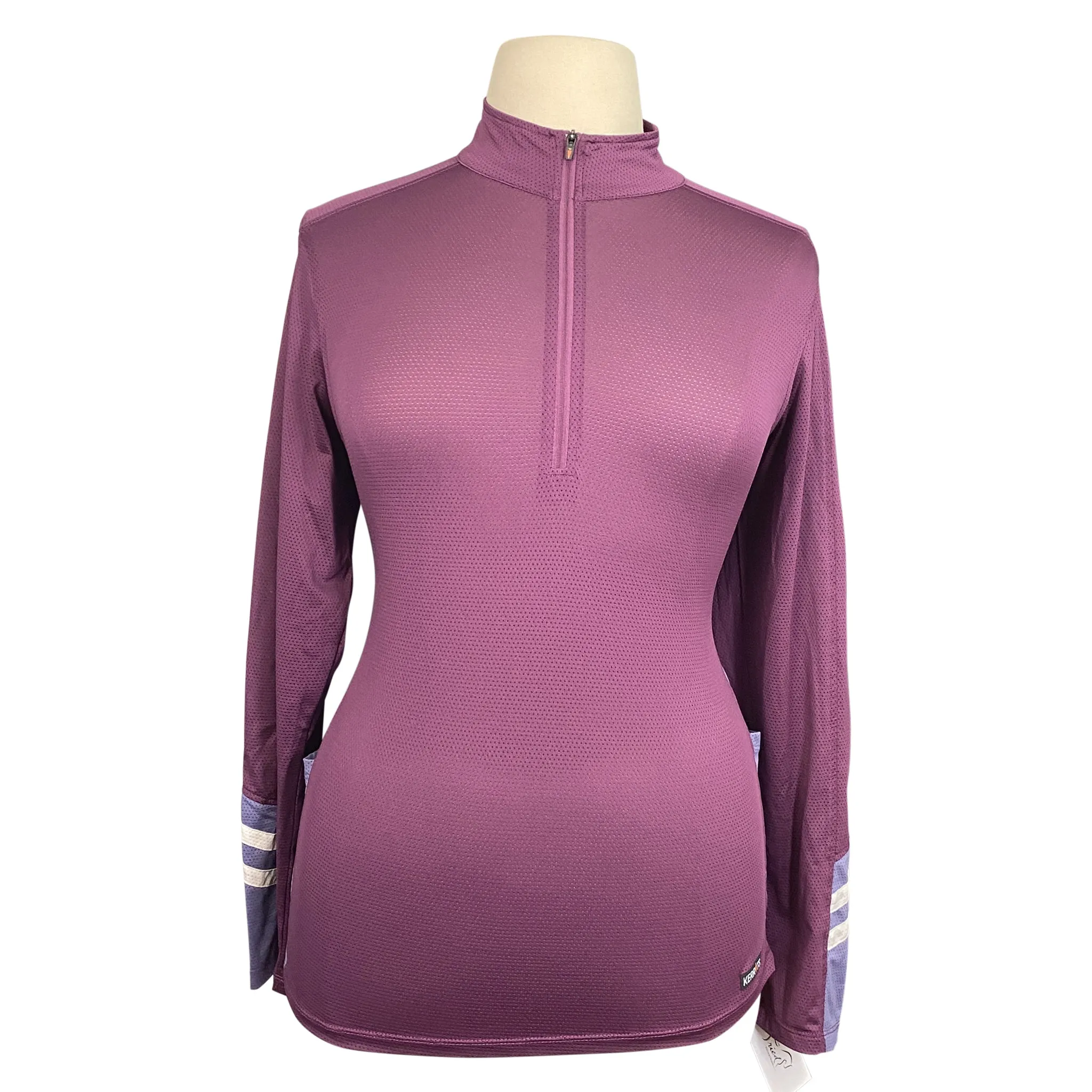 Kerrits 'Ice Fil Lite' Long Sleeve Sun Shirt in Purple - Women's XL