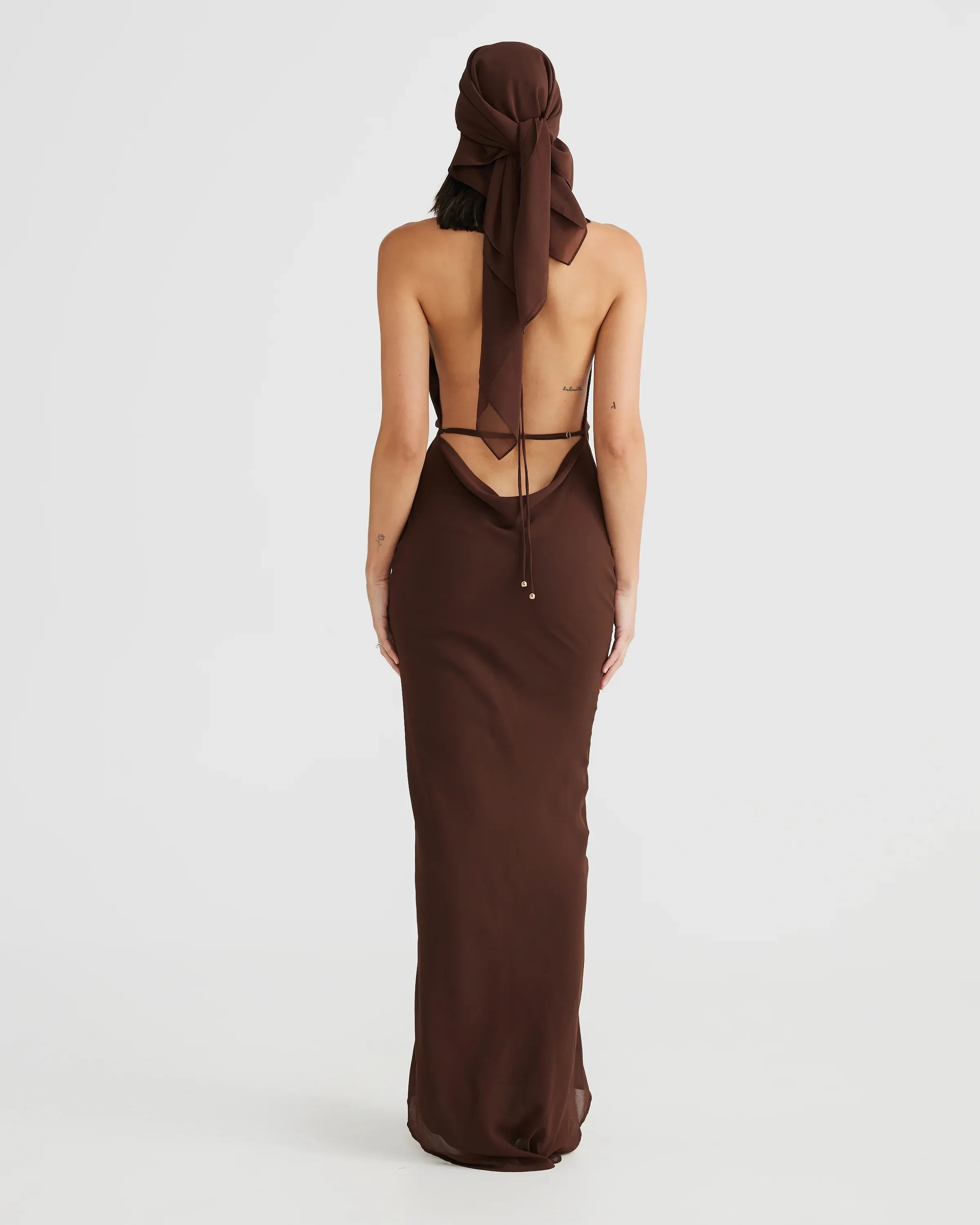 Lopez Dress - Brown