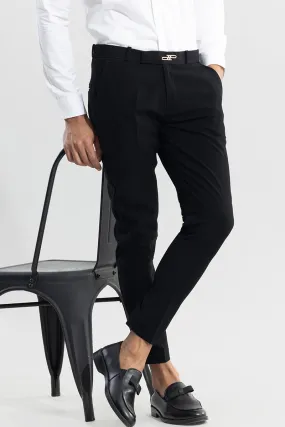 Masonry Black Trouser