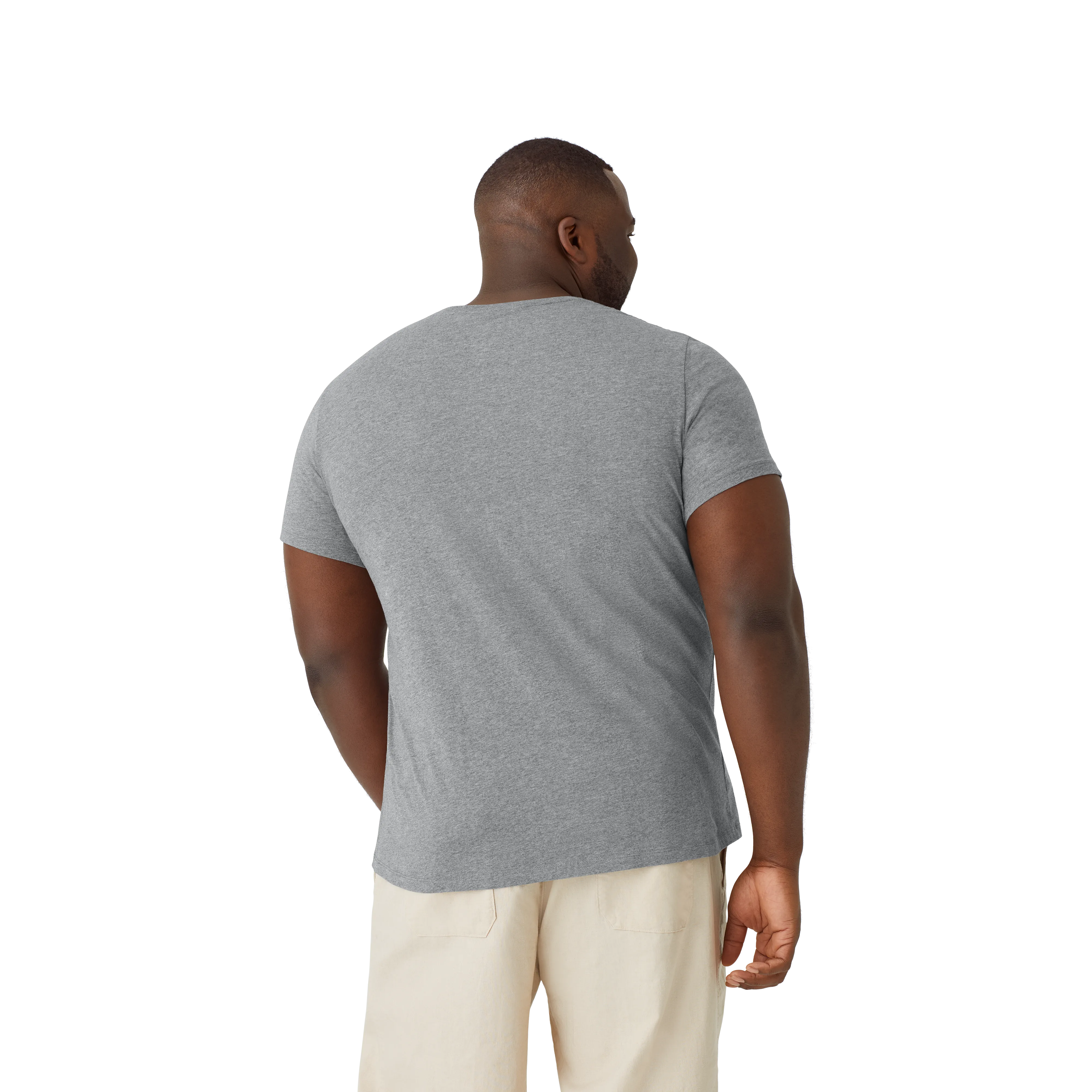 Men's Pima Cotton Pocket Crew Neck T-Shirt 3-Pack