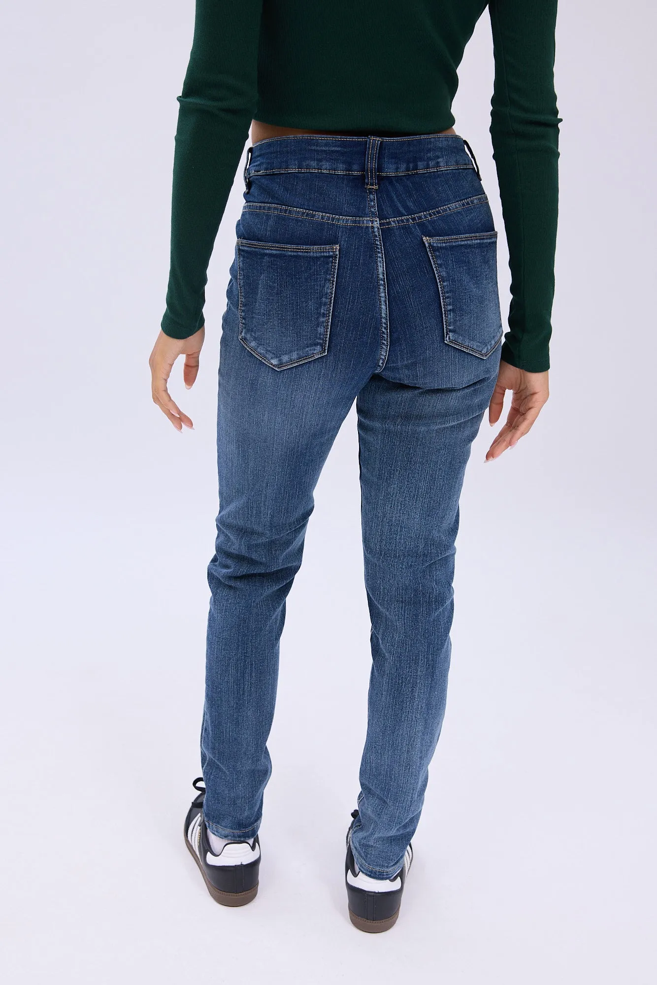 Mid Rise Skinny Jean