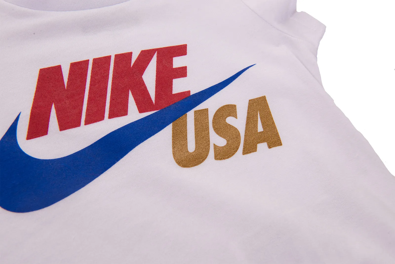 Nike USATF Toddler/Little Girls' USA Swoosh Tee