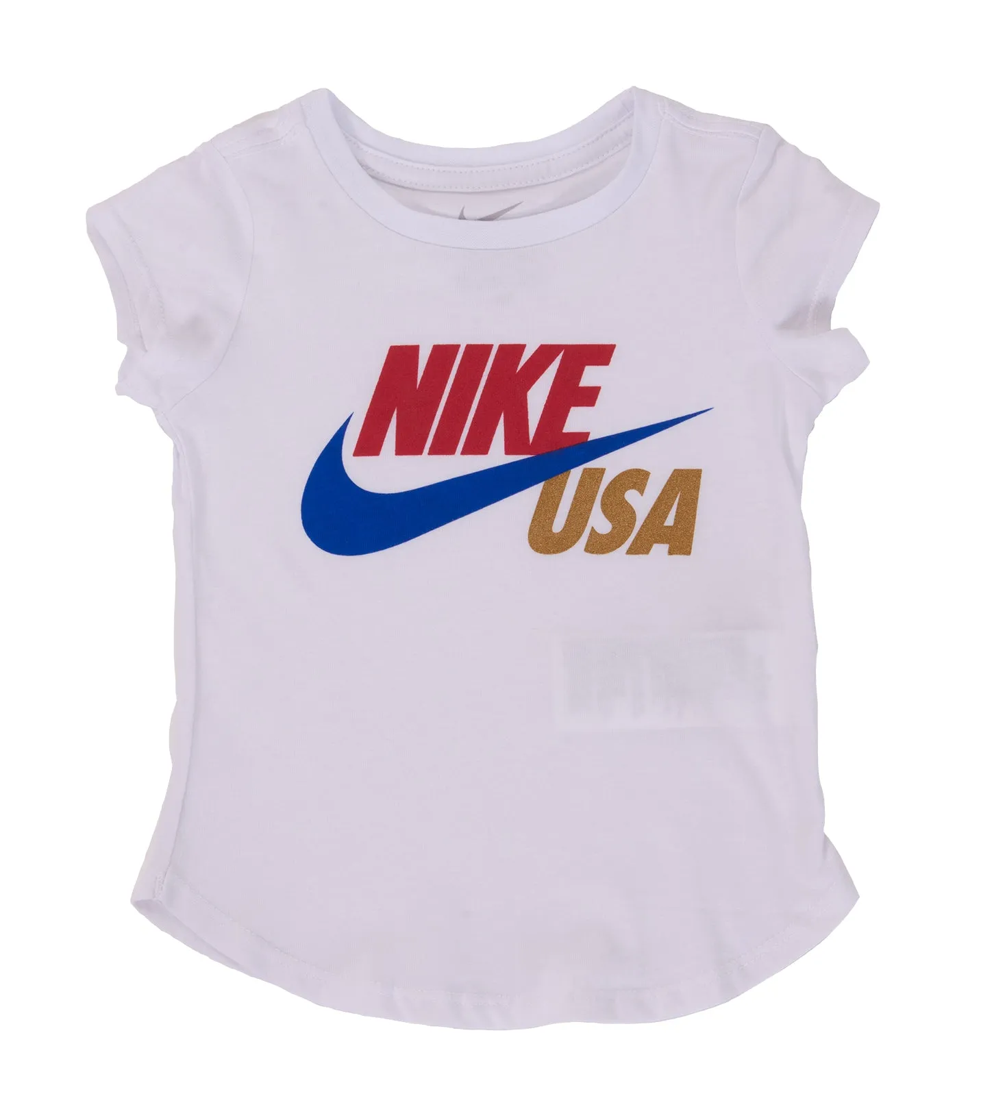 Nike USATF Toddler/Little Girls' USA Swoosh Tee