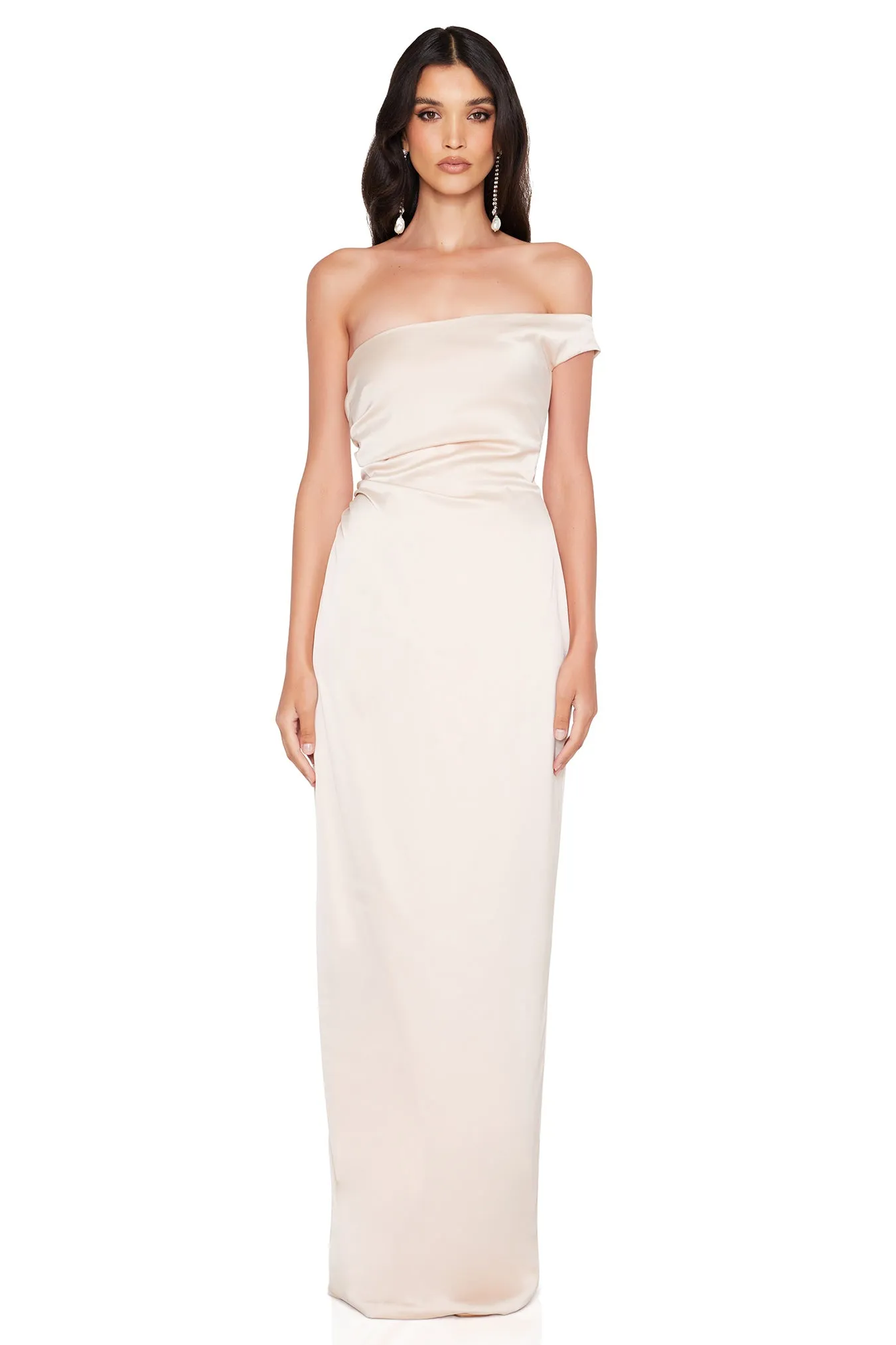 Nookie Pallisade Gown - Nude