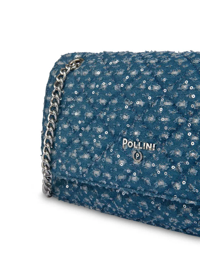 Pollini borsa donna denim Rif.888