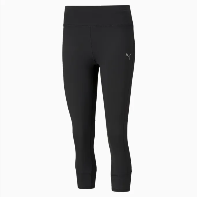 Puma Favorite Reg Rise 3/4 Tight women's technical running pant 520190 01 black