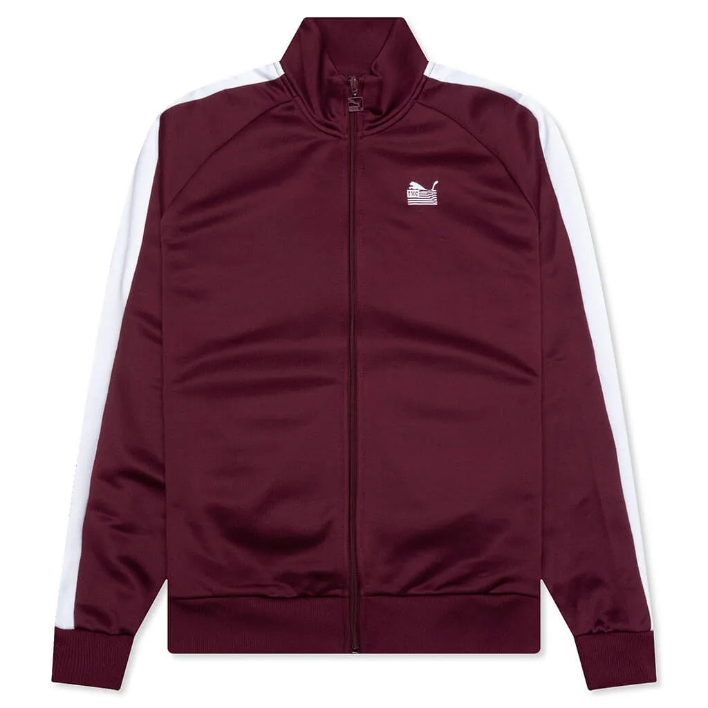 Puma x TMC Hussle T7 Jacket - Burgundy