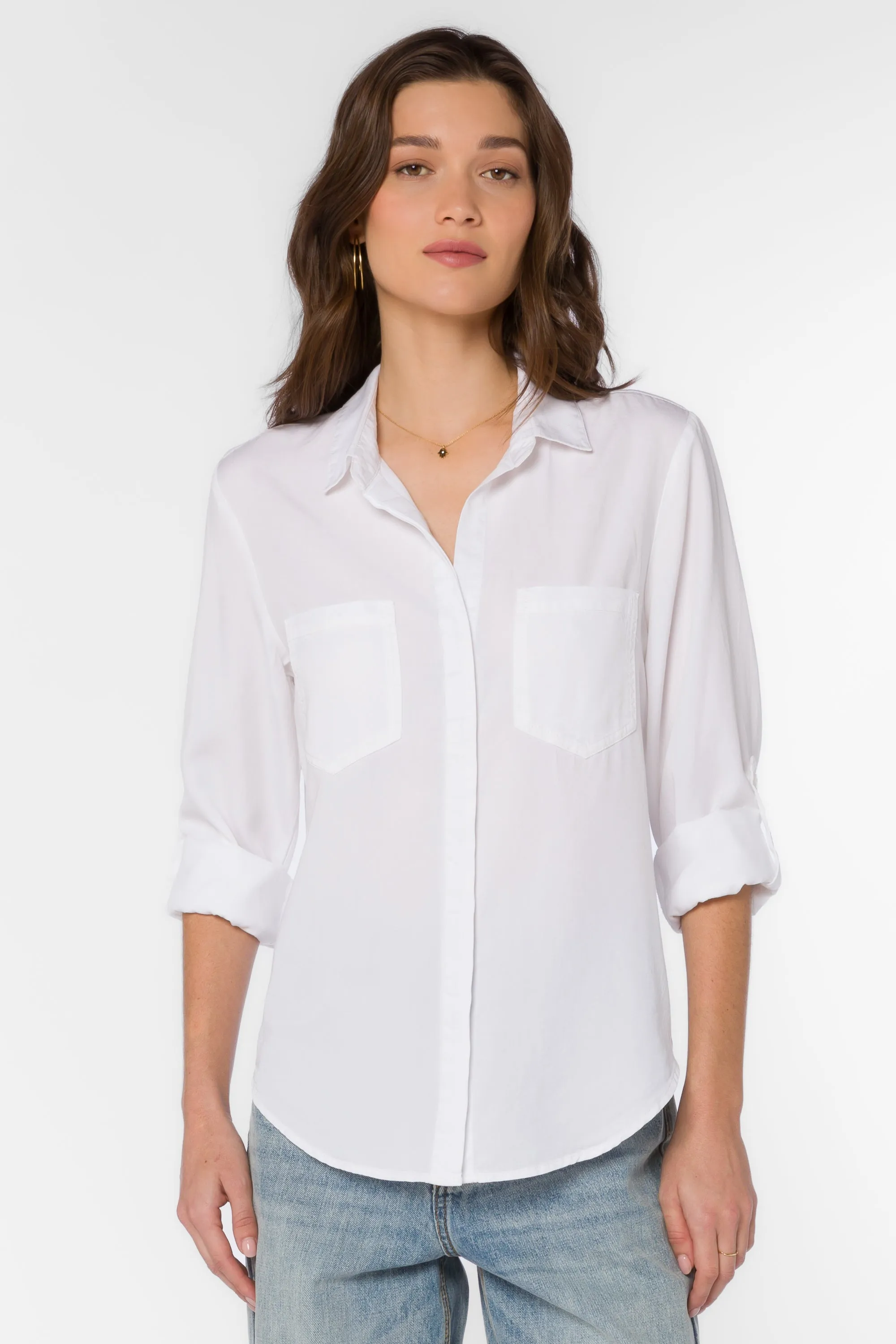 Riley Optic White Shirt