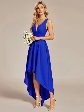 Robe mariage invitée élégante Taille Empire Sans Manches