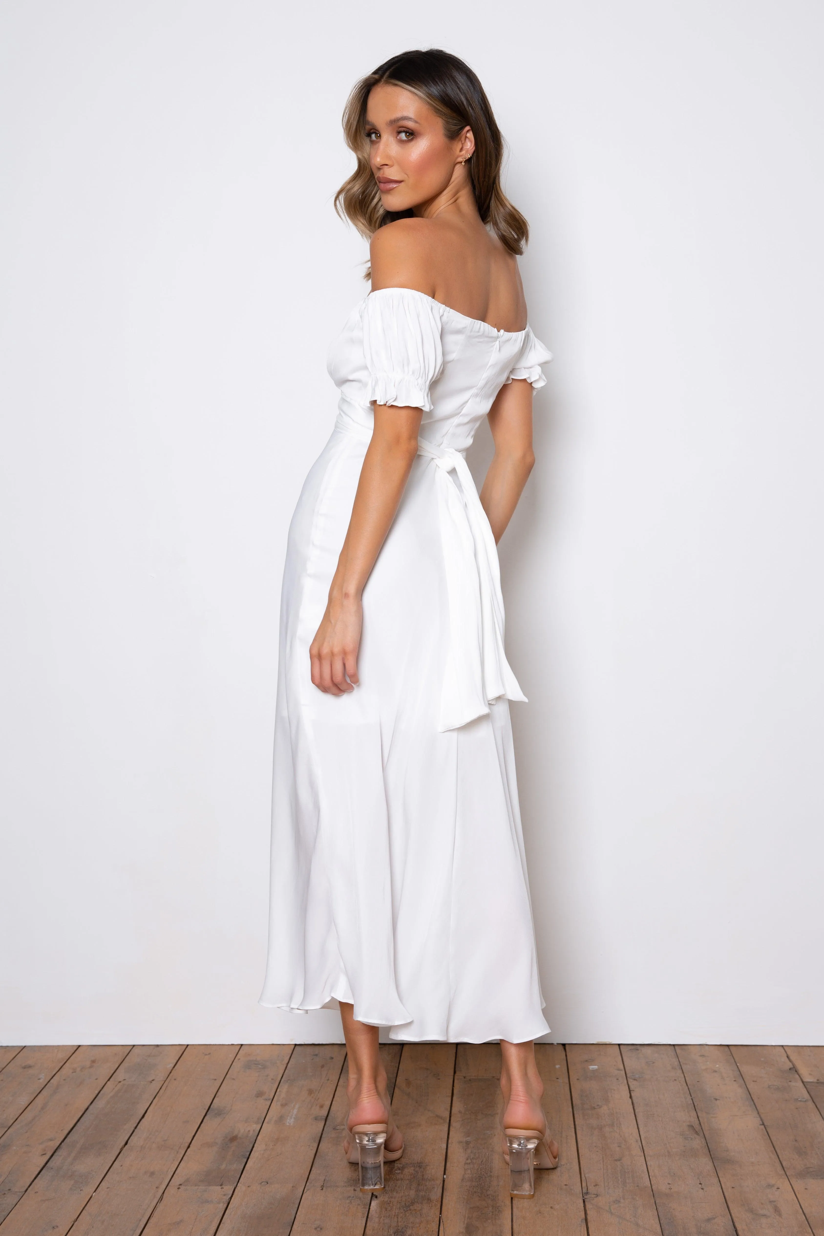 Samantha Dress - White