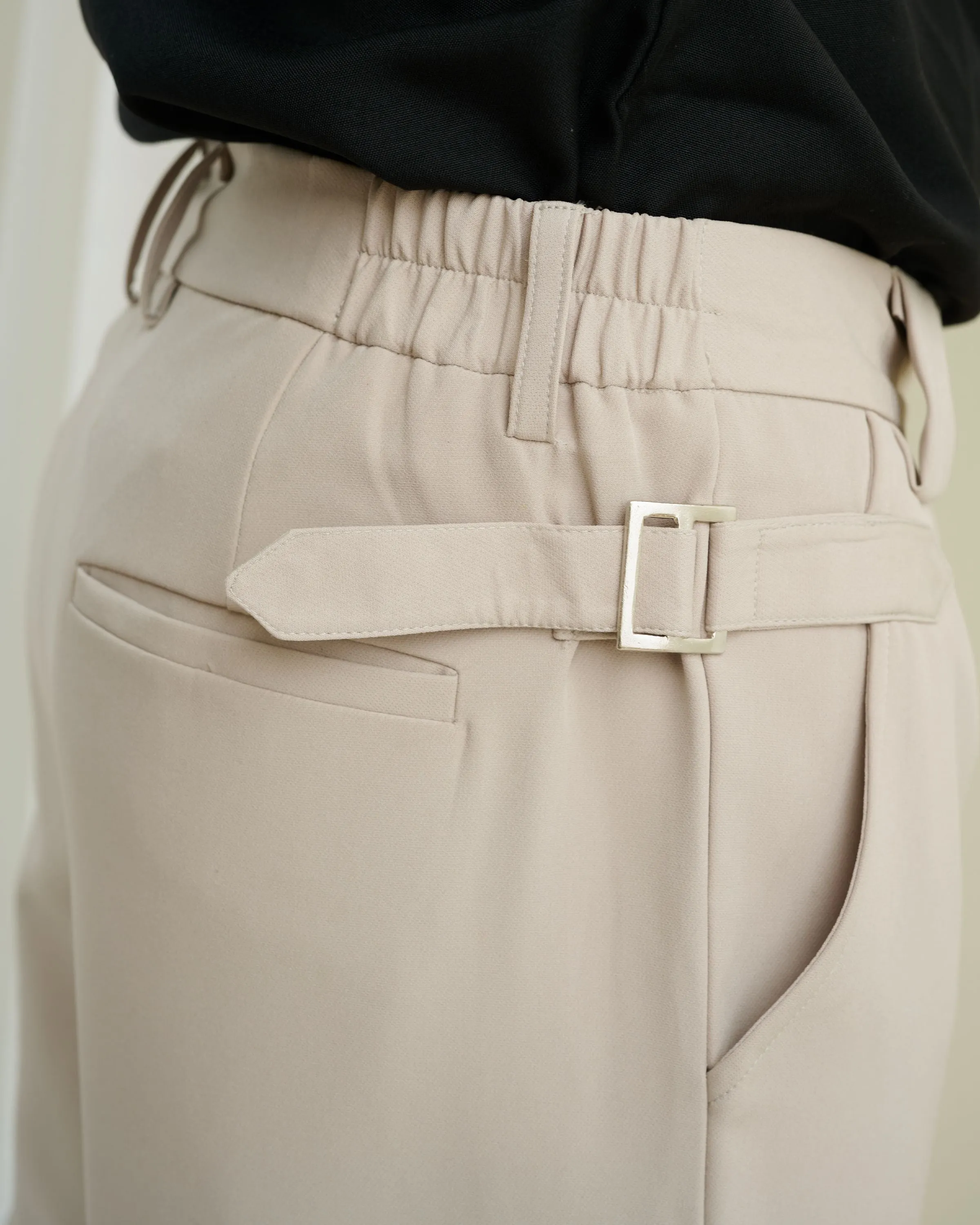 Seoul Style Waist Clip Korean Trousers