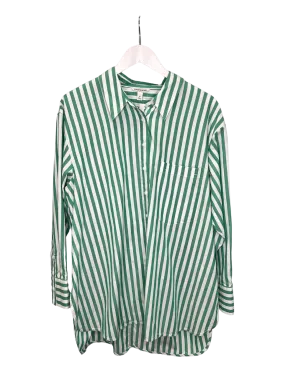 Size 16 - Country Road Green Stripe Shirt