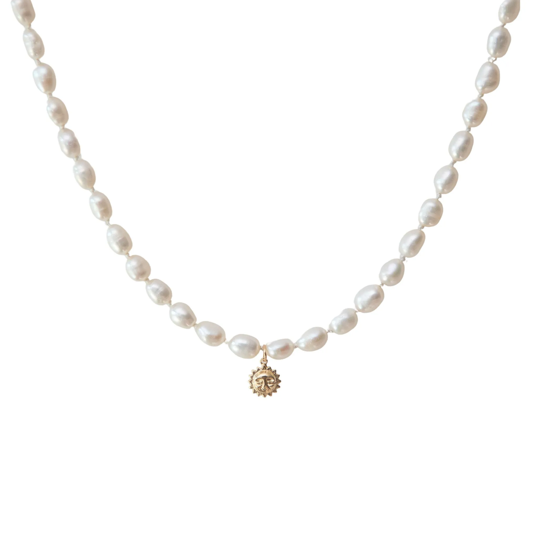 Sun Pearl Necklace