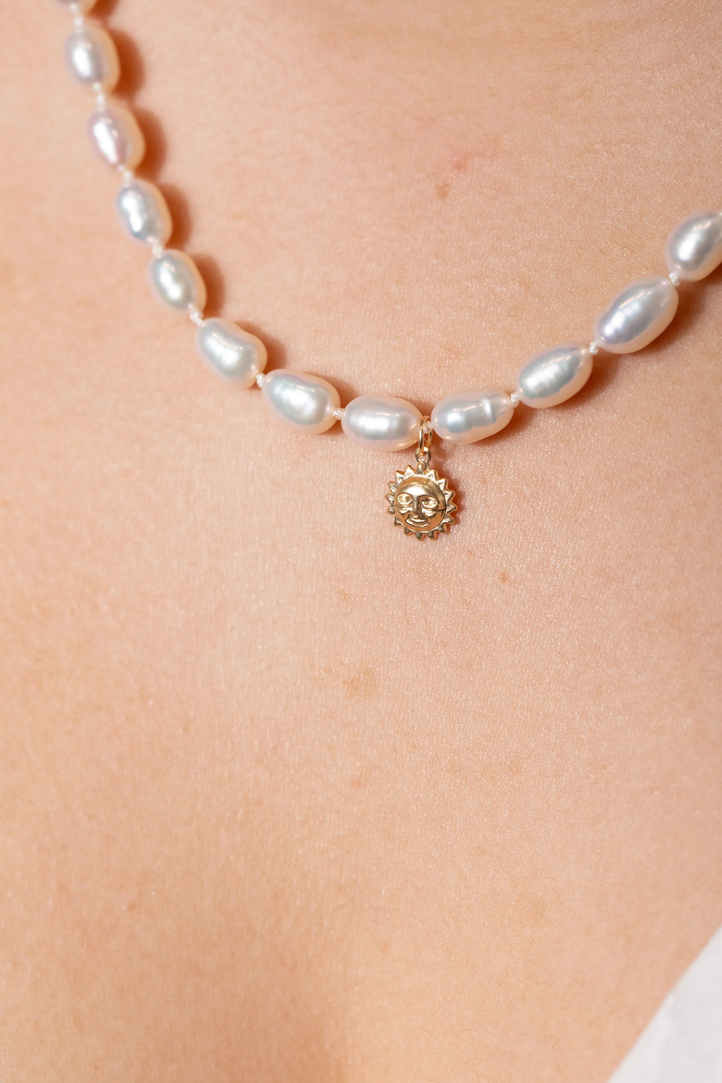 Sun Pearl Necklace