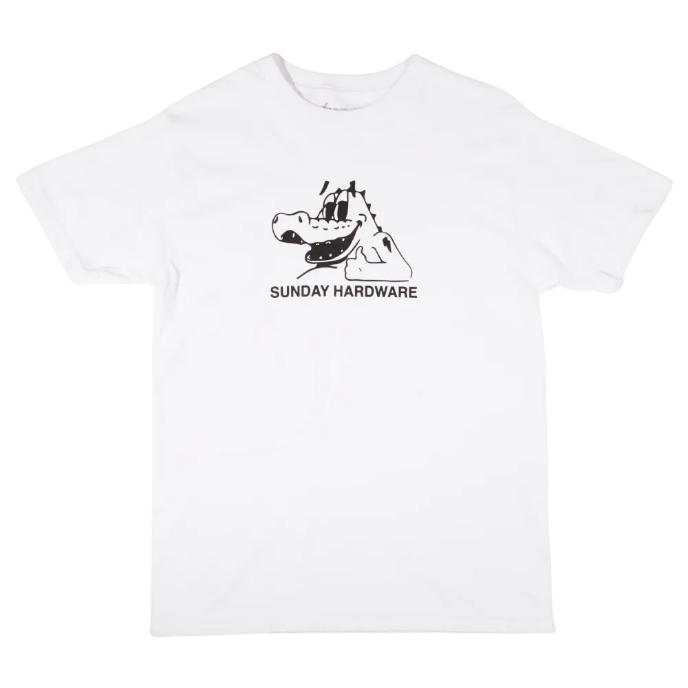 Sunday Croccy T-Shirt White