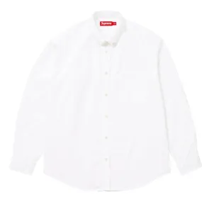 SUPREME LOOSE FIT OXFORD SHIRT-WHITE