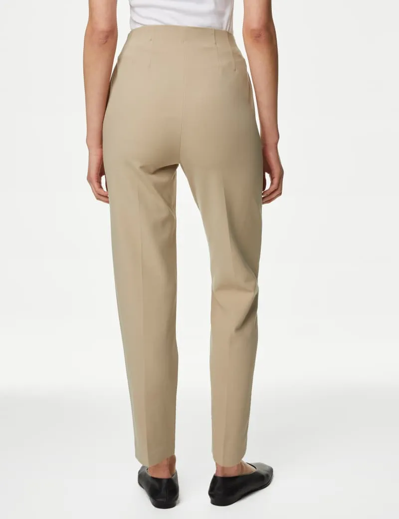 Tapered Ankle Grazer Trousers