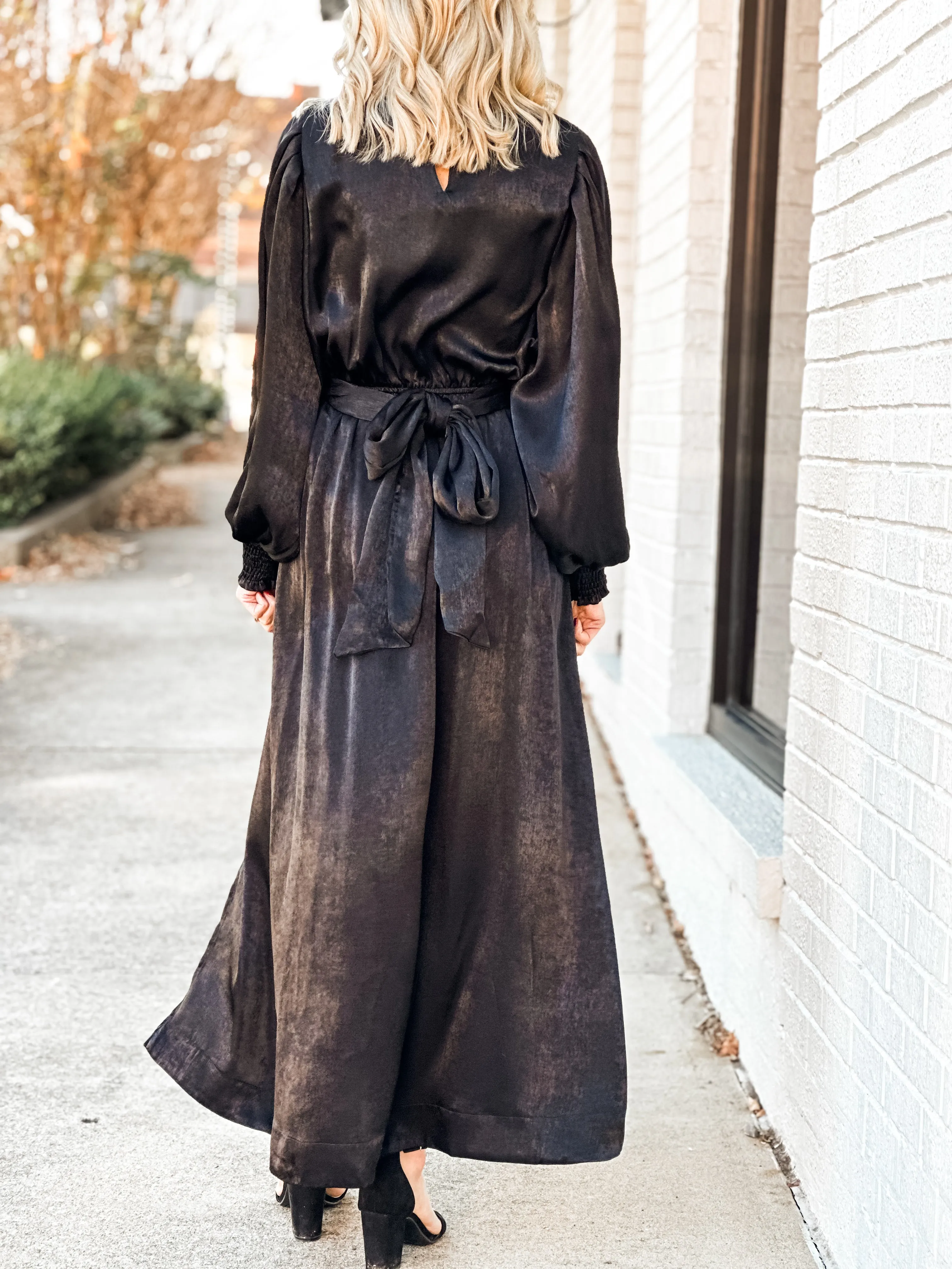 Timeless Satin Maxi Dress