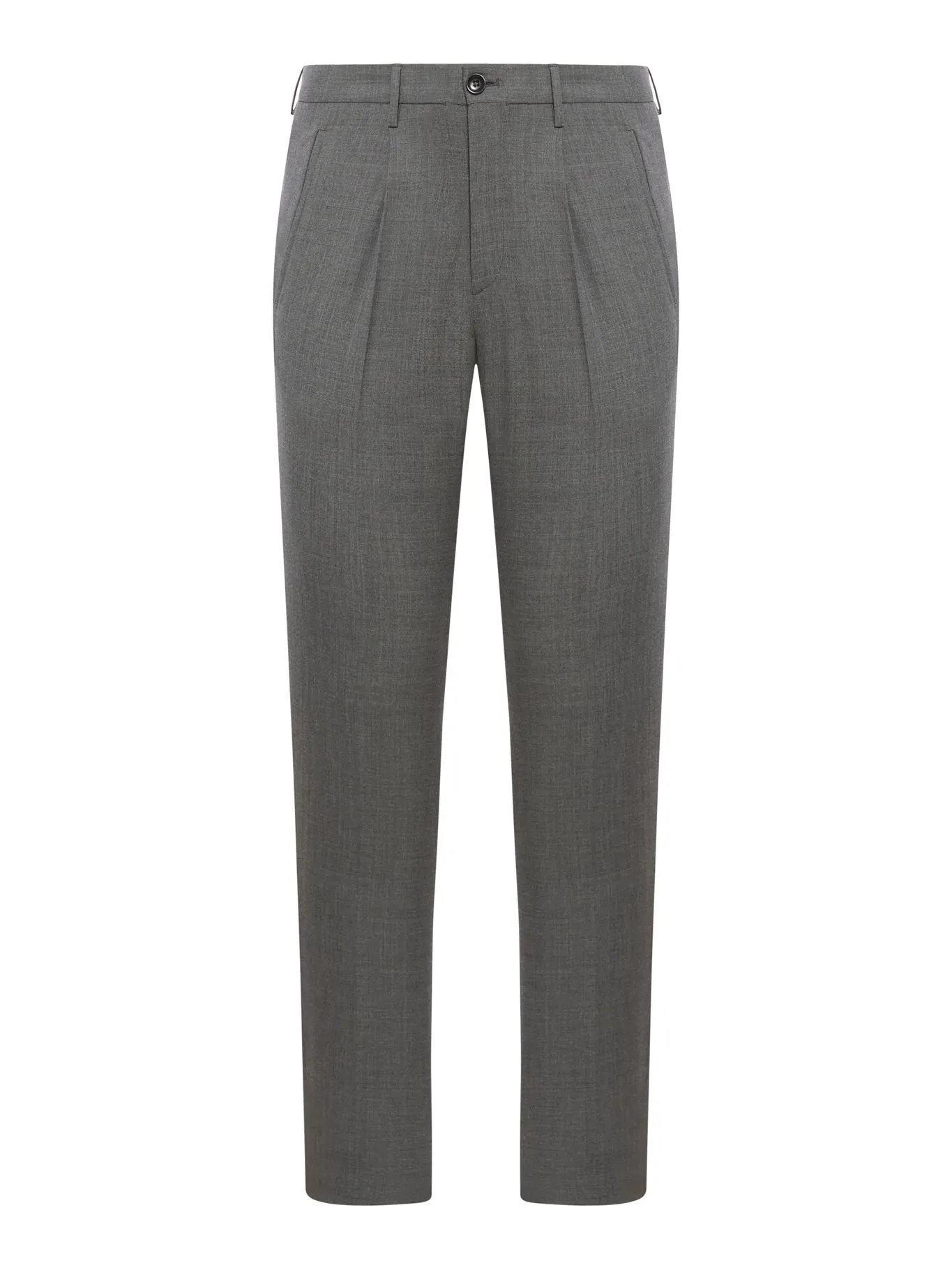 trousers with pleats