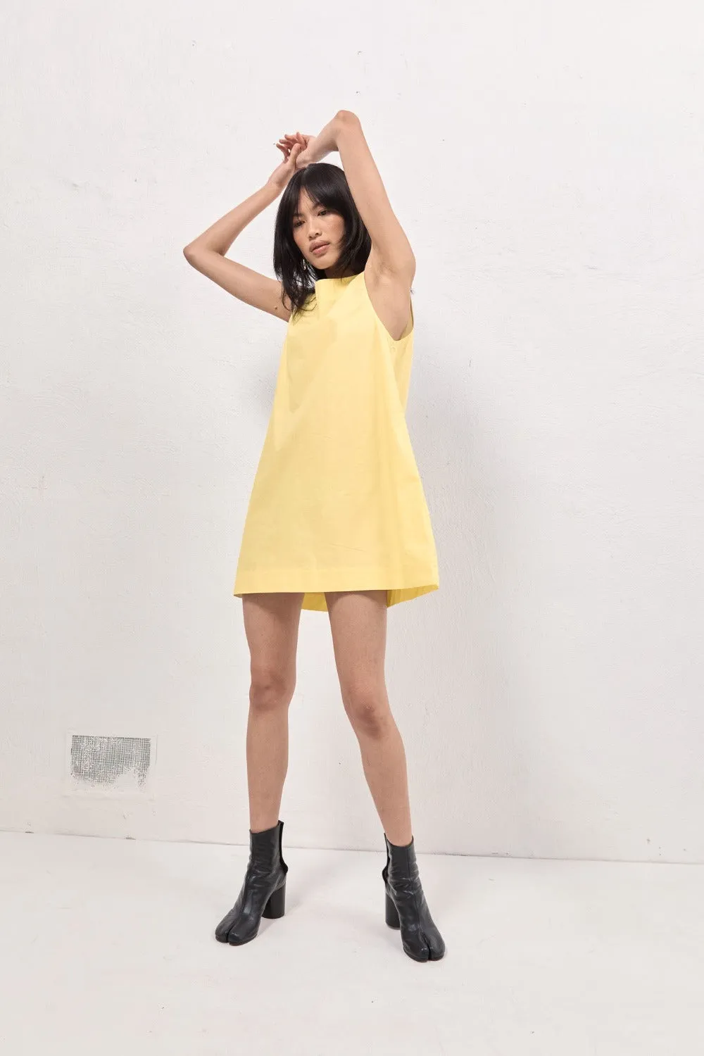 Tulli Mini Dress Lemon