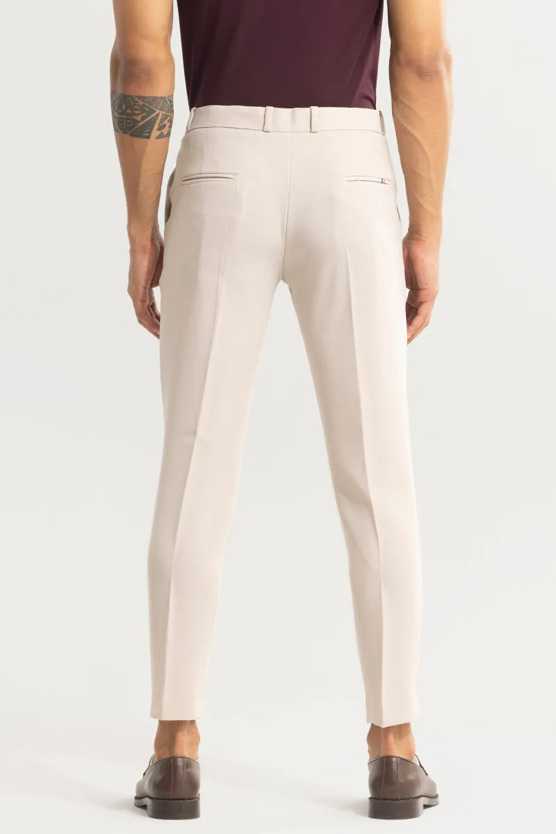 Tuxedo Attire Cream Trouser