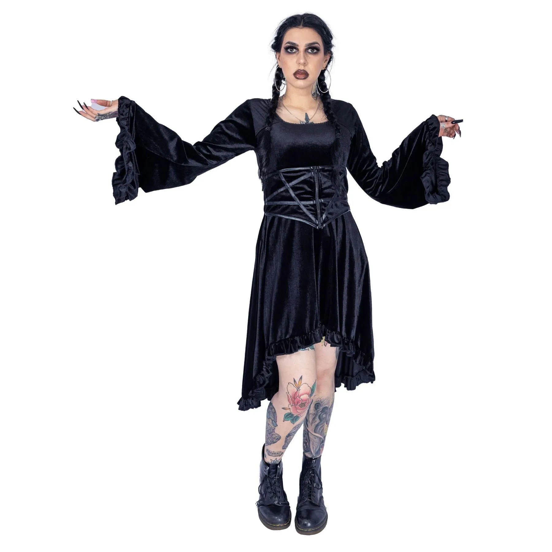 WRAITH DRESS - BLACK