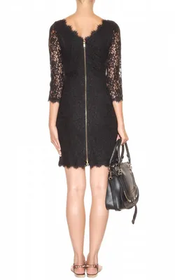 Zarita Lace Dress Black