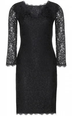 Zarita Lace Dress Black